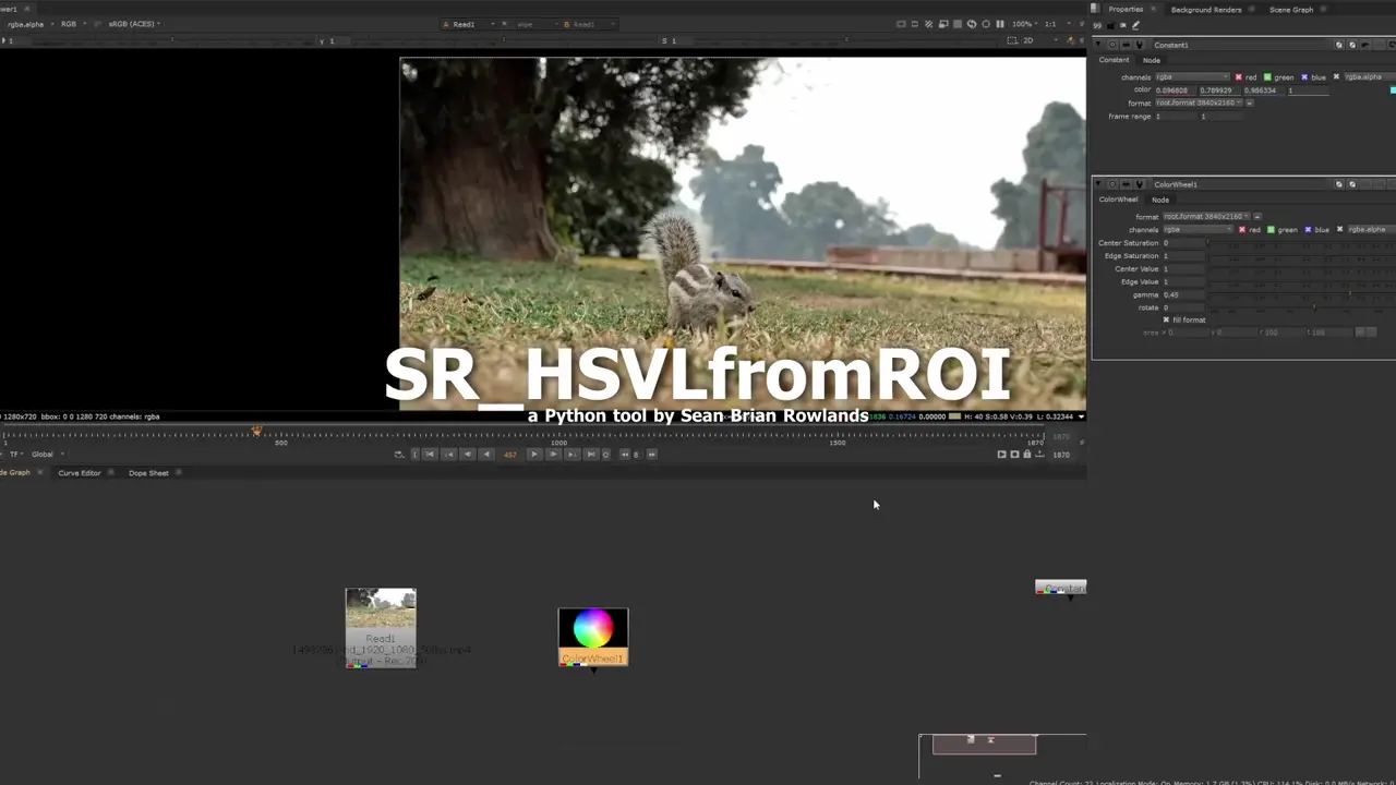 HSVL colour sampling in Nuke